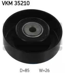 VKM 35210 SKF Паразитный / ведущий ролик, поликлиновой ремень
